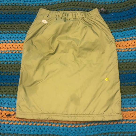 SK HOOP original mid green skirt. Size XS - Picture 3 of 4
